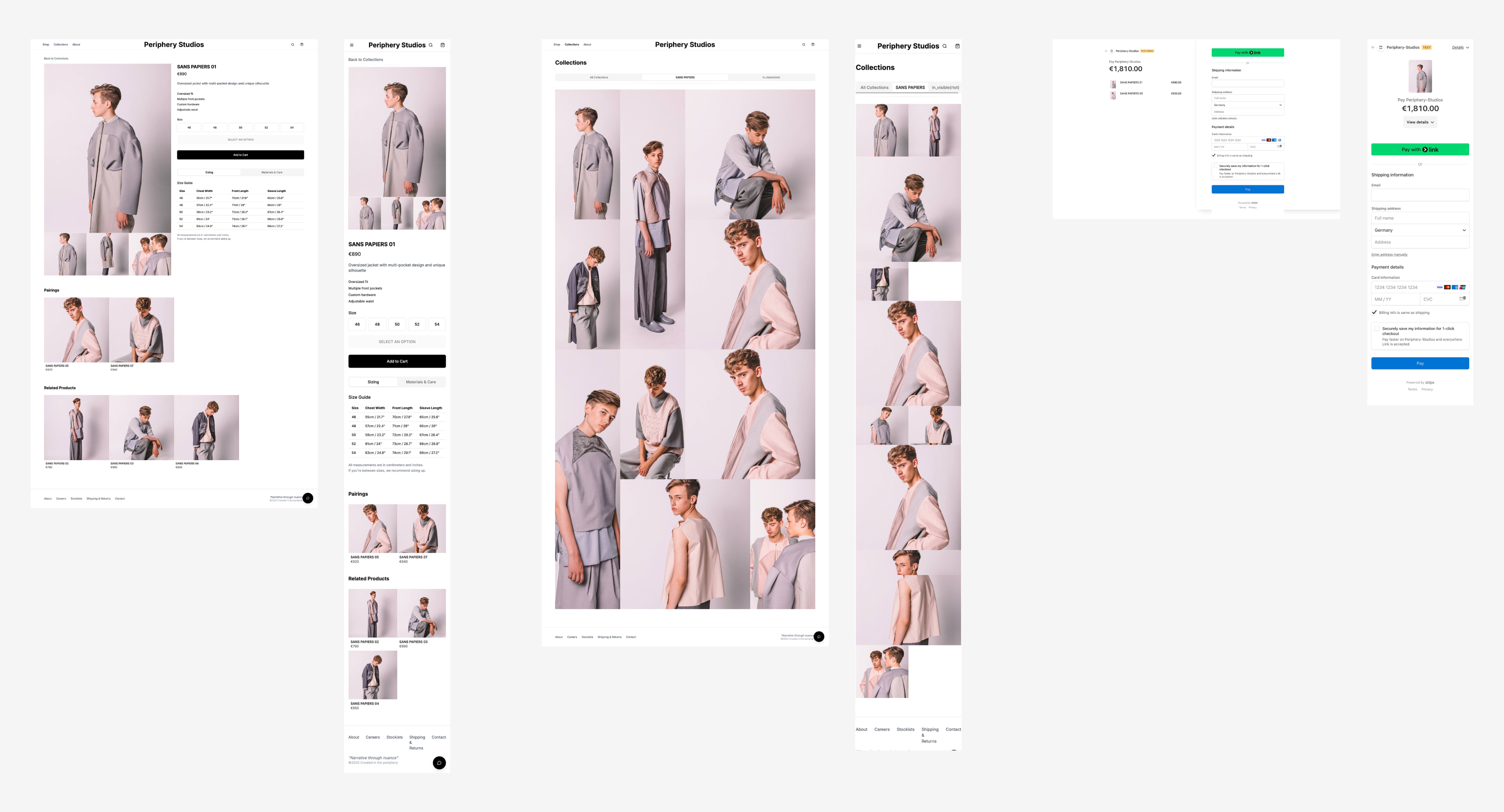 Responsive design across different devices maintaining premium experience